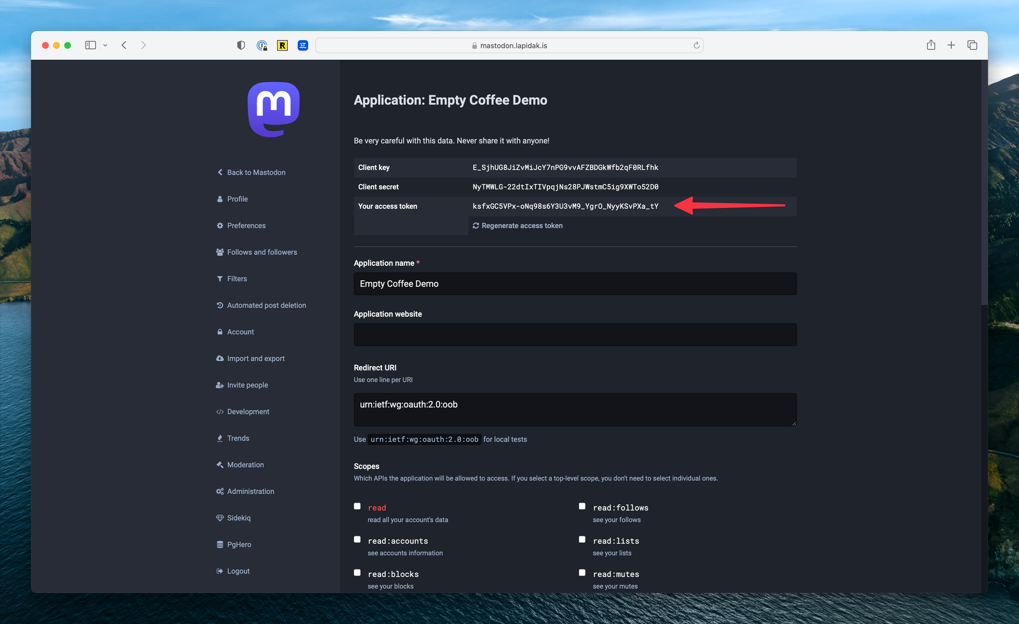 Sending Mastodon Bookmarks to Readwise